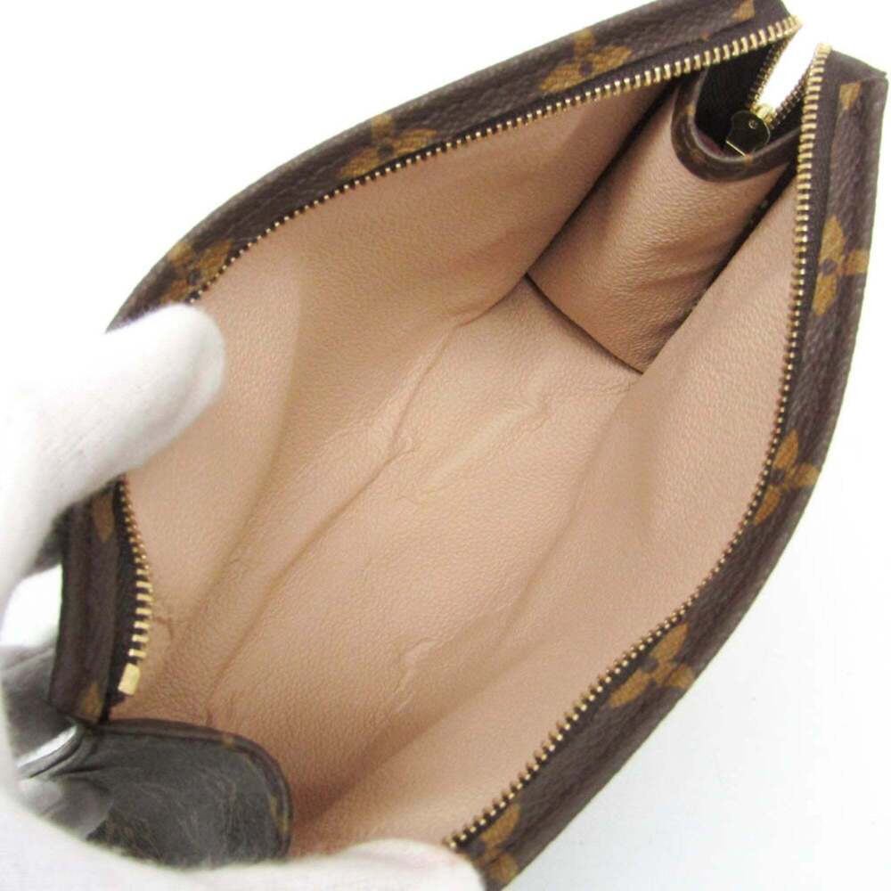 LOUIS VUITTON Brown Monogram Pochette Pouch - Picture 3 of 9